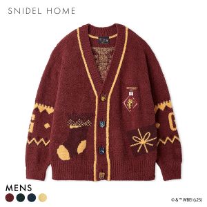 スナイデルホーム メンズ Mens Harry Potter ニットカーディガン パジャマ ルームウェア ハリー・ポッター SNIDEL HOME