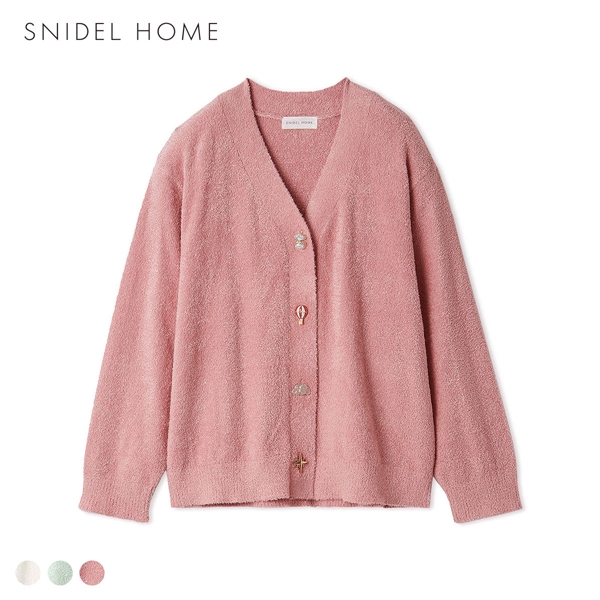 スナイデルホーム カルーセル釦カーディガン SNIDEL HOME