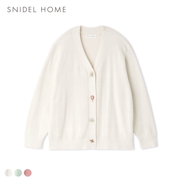 スナイデルホーム カルーセル釦カーディガン SNIDEL HOME
