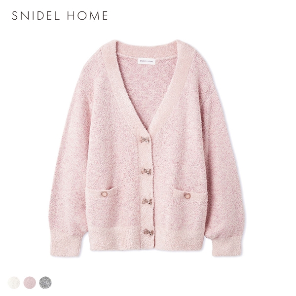 スナイデルホーム リボンツイードカーディガン パジャマ ルームウェア SNIDEL HOME