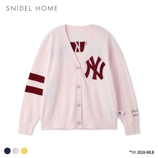 スナイデルホーム MLB ニットカーディガン パジャマ ルームウェア SNIDEL HOME