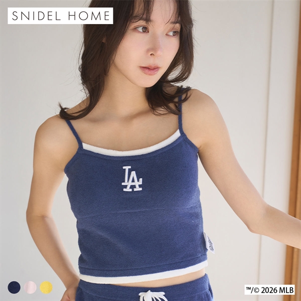 スナイデルホーム MLB ニットキャミソール パジャマ ルームウェア SNIDEL HOME