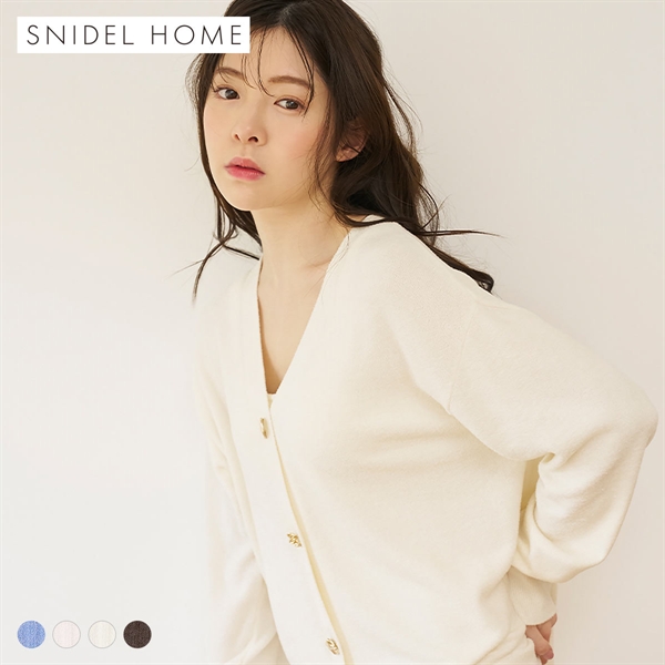 スナイデルホーム ICESUMMER 接触冷感 カーディガン パジャマ ルームウェア SNIDEL HOME