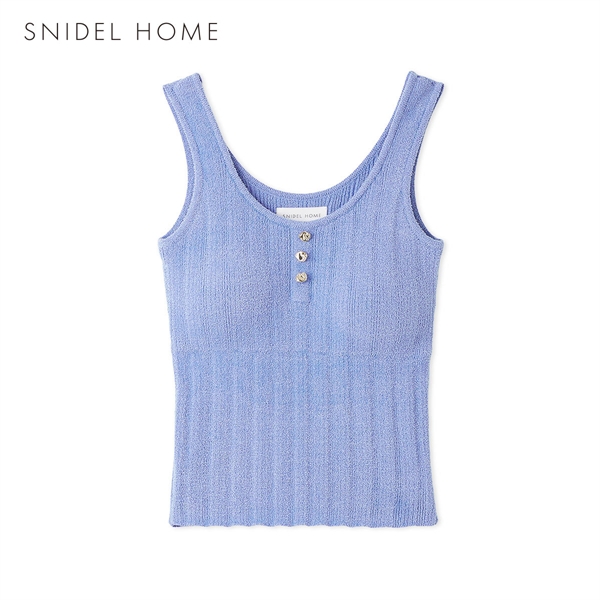 スナイデルホーム ICESUMMER 接触冷感 タンクトップ カップイン パッド付き パジャマ ルームウェア SNIDEL HOME