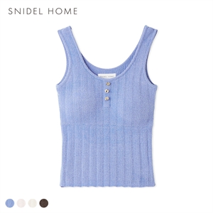 スナイデルホーム ICESUMMER 接触冷感 タンクトップ カップイン パッド付き パジャマ ルームウェア SNIDEL HOME