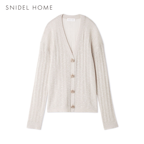 スナイデルホーム フラワービジューシアーニットカーディガン パジャマ ルームウェア SNIDEL HOME
