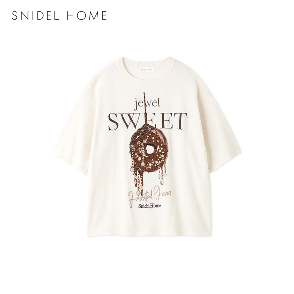 スナイデルホーム ビジュードーナッツニットプルオーバー パジャマ ルームウェア SNIDEL HOME