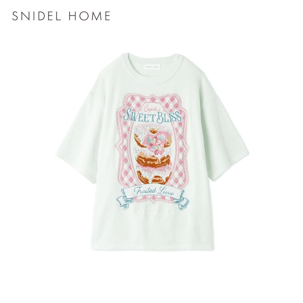 スナイデルホーム ビジュードーナッツニットプルオーバー パジャマ ルームウェア SNIDEL HOME