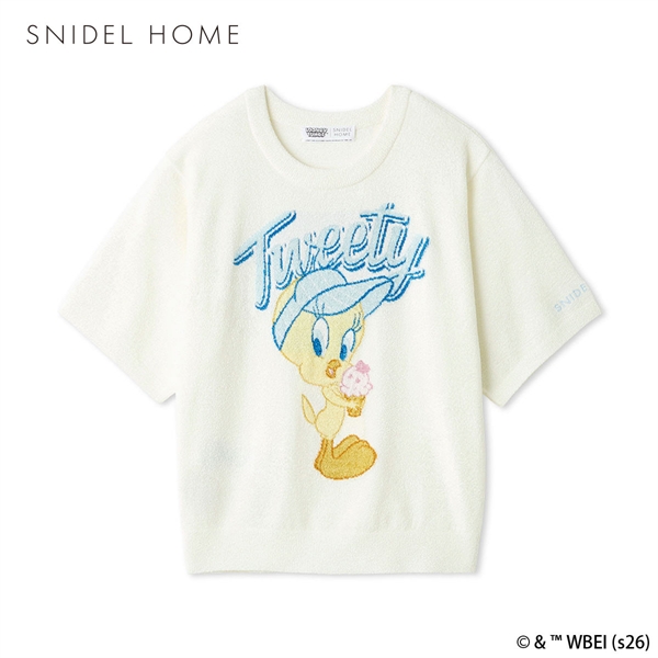 スナイデルホーム Tweety モチーフニットプルオーバー ルームウェア パジャマ SNIDEL HOME