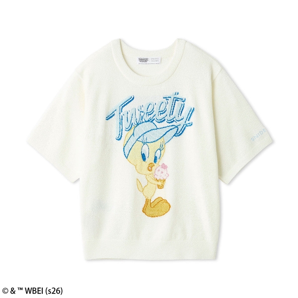スナイデルホーム Tweety モチーフニットプルオーバー ルームウェア パジャマ SNIDEL HOME