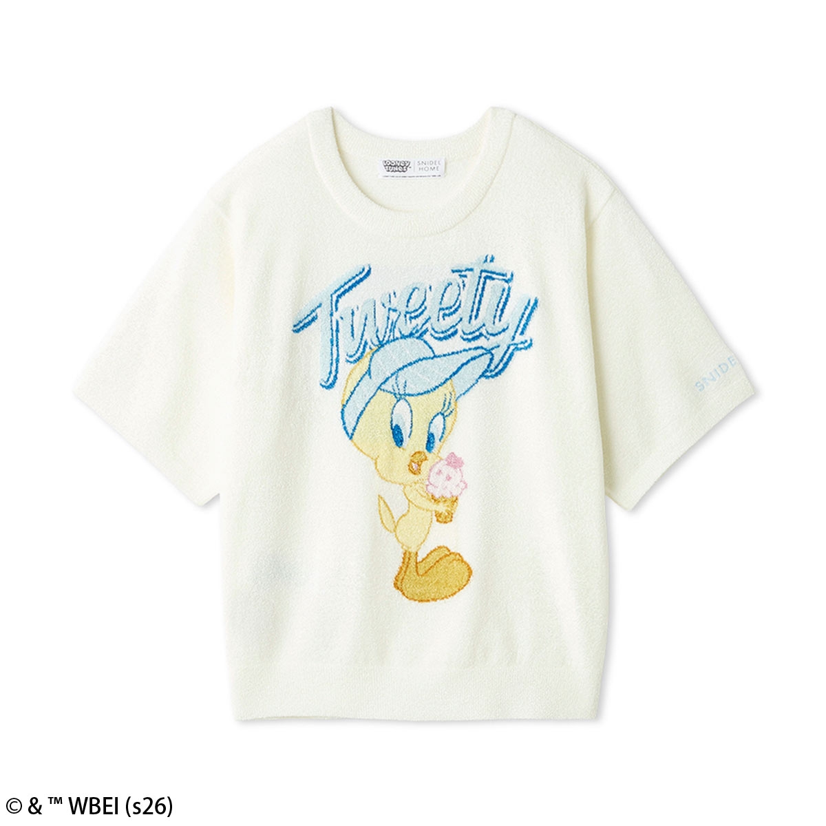 スナイデルホーム Tweety モチーフニットプルオーバー ルームウェア パジャマ SNIDEL HOME
