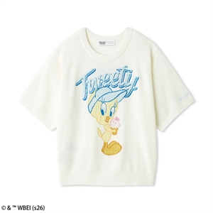 スナイデルホーム Tweety モチーフニットプルオーバー ルームウェア パジャマ SNIDEL HOME