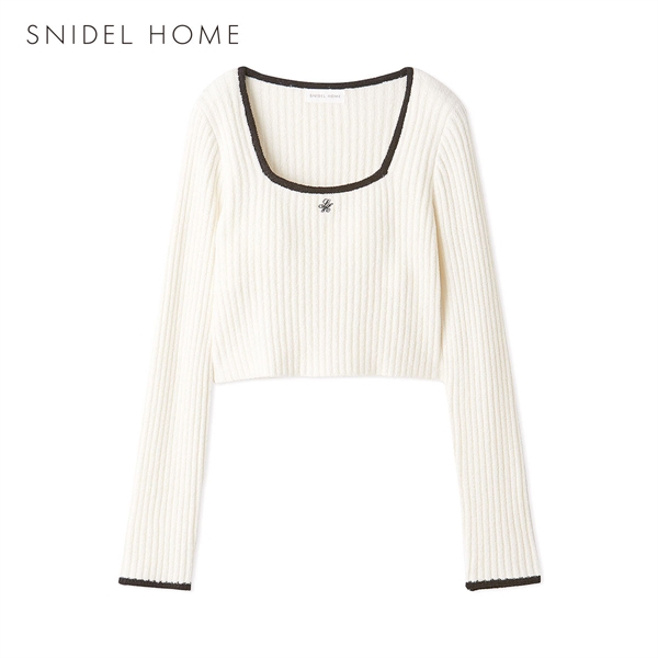 スナイデルホーム Milky スクエアネックカップインプルオーバー カップ付き パッド付き パジャマ ルームウェア SNIDEL HOME