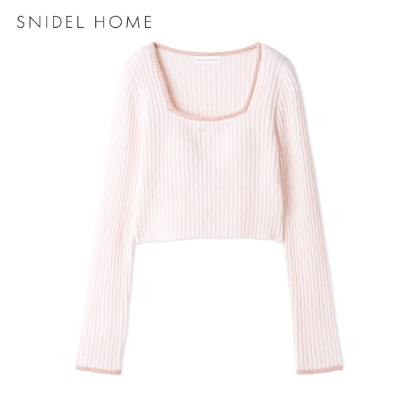 スナイデルホーム Milky スクエアネックカップインプルオーバー カップ付き パッド付き パジャマ ルームウェア SNIDEL HOME