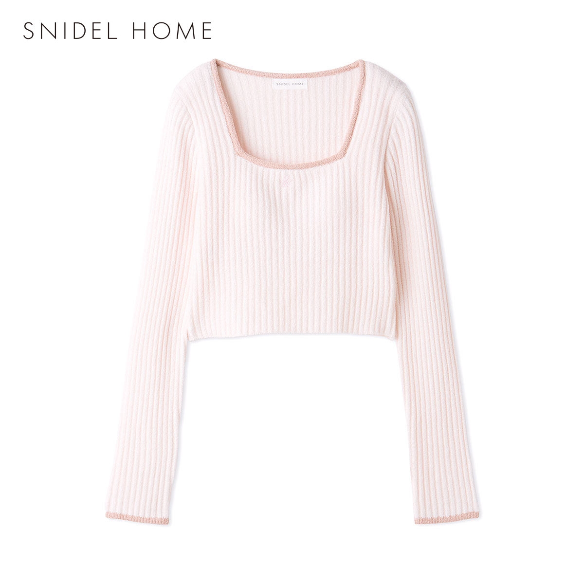 スナイデルホーム Milky スクエアネックカップインプルオーバー カップ付き パッド付き パジャマ ルームウェア SNIDEL HOME(PI-ピンク-Free)
