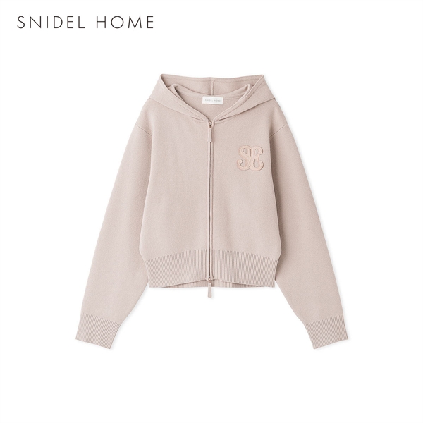 スナイデルホーム エンブレムニットパーカー パジャマ ルームウェア SNIDEL HOME