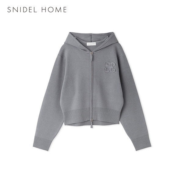 スナイデルホーム エンブレムニットパーカー パジャマ ルームウェア SNIDEL HOME