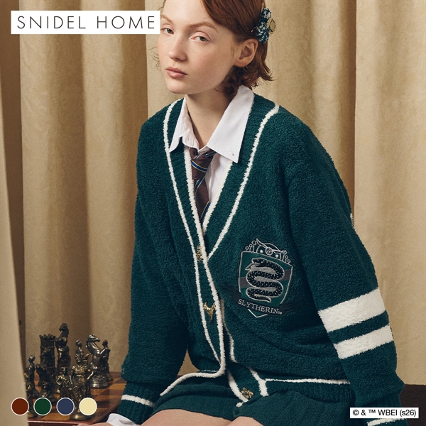 スナイデルホーム ハリー・ポッター Milcrea モチーフボタンカーディガン パジャマ ルームウェア SNIDEL HOME Harry Potter