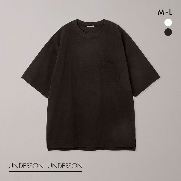 アンダーソンアンダーソン UU991T Tシャツ 半袖 トップス メンズ UNDERSON UNDERSON