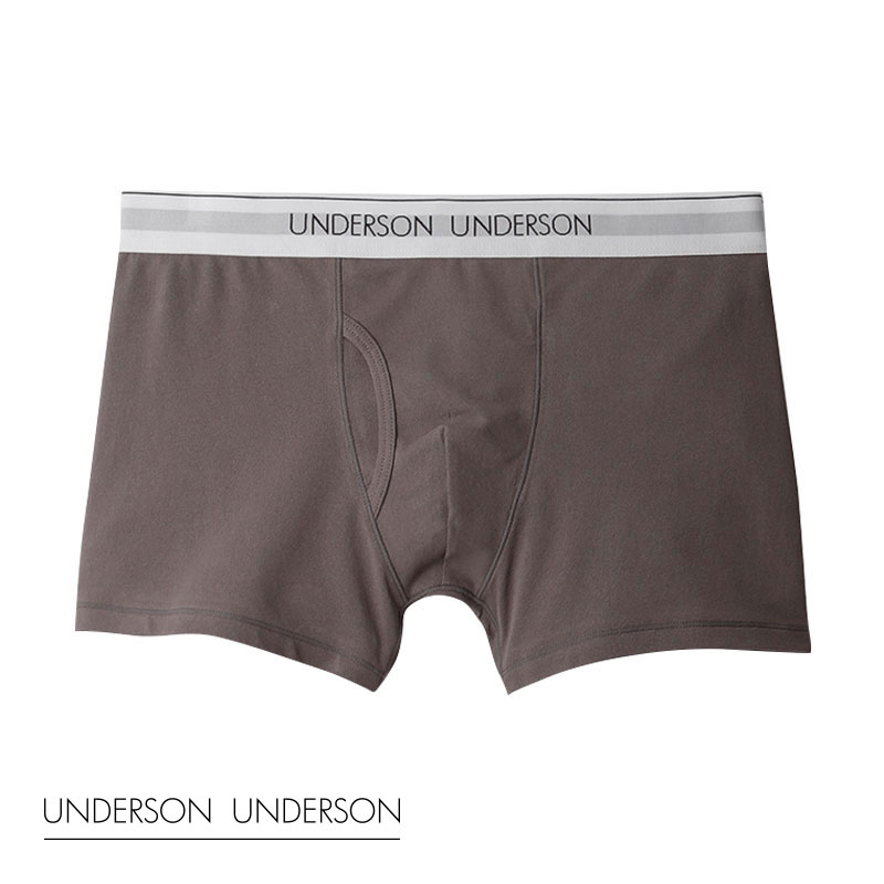 アンダーソンアンダーソン UNDERSON UNDERSON レギュラー前開きショートボクサー(MO-モカ-1)