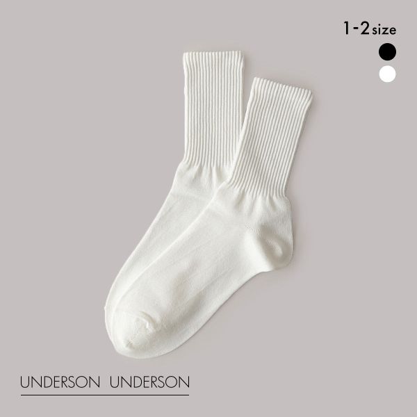 アンダーソンアンダーソン レギュラーソックス UNDERSON UNDERSON ソックス 靴下