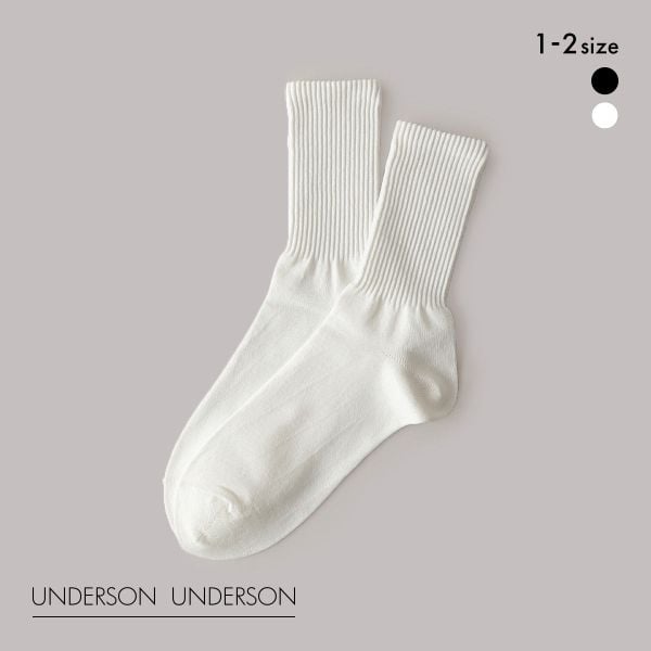 アンダーソンアンダーソン レギュラーソックス UNDERSON UNDERSON ソックス 靴下