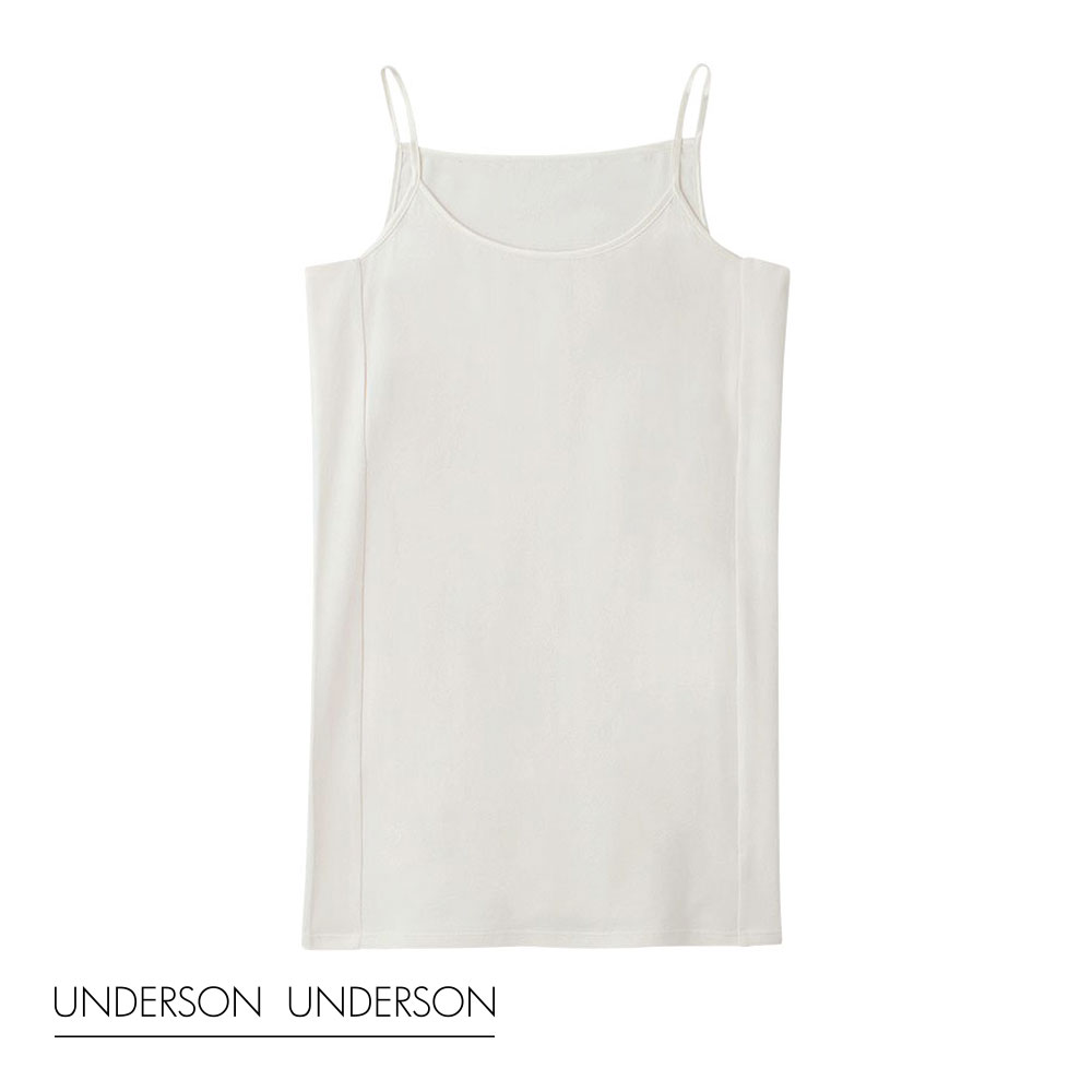 アンダーソンアンダーソン UNDERSON UNDERSON デイリーキャミ(汗対策) インナー キャミソール 単品(NA-ナチュラル-0)