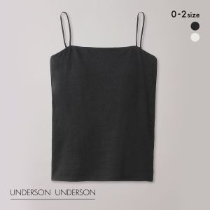 アンダーソンアンダーソン UNDERSON UNDERSON Uバックオープンキャミ カップ付き キャミソール ブラトップ 単品