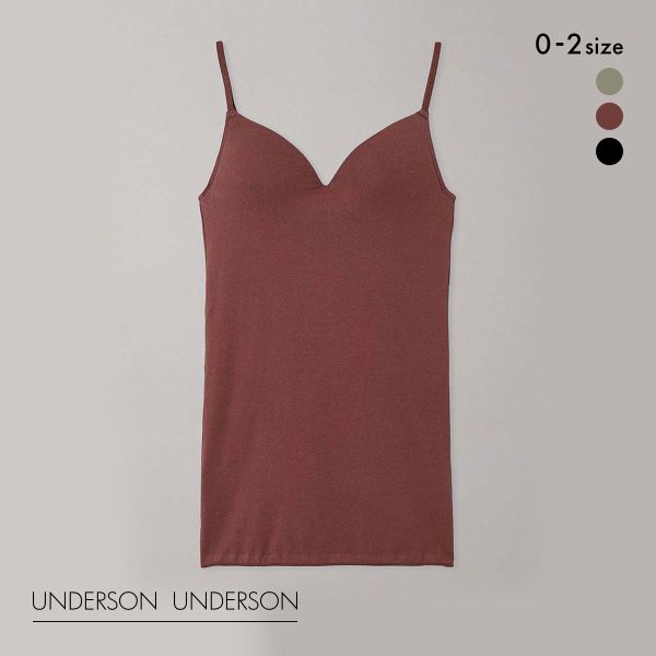 アンダーソンアンダーソン 大草直子×UNDERSON UNDERSON カップインキャミソール レディース カップ付き ブラトップ