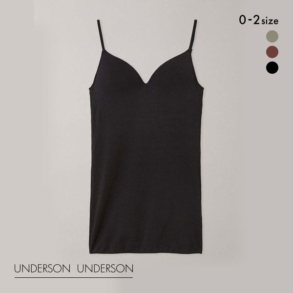 アンダーソンアンダーソン 大草直子×UNDERSON UNDERSON カップインキャミソール レディース カップ付き ブラトップ