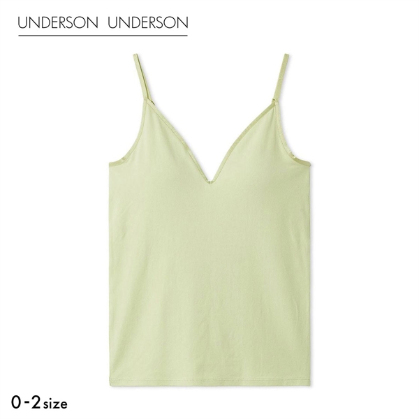 アンダーソンアンダーソン バックオープンキャミソール(カップ付き) UNDERSON UNDERSON