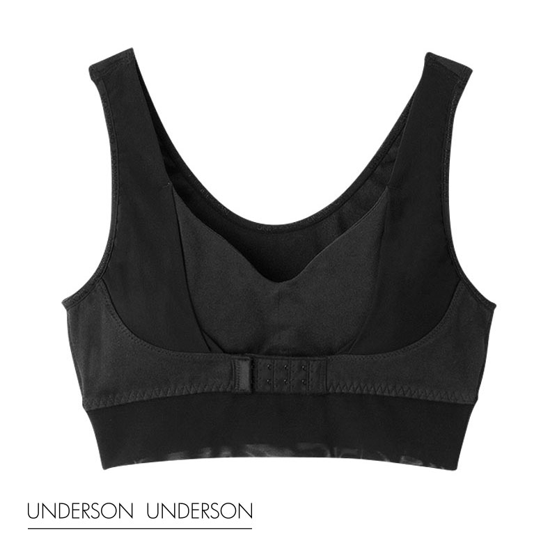 アンダーソンアンダーソン UNDERSON UNDERSON ナイトメイクブラ ランジェリー ブラジャー ナイトブラ 単品(BK-ブラック-0)