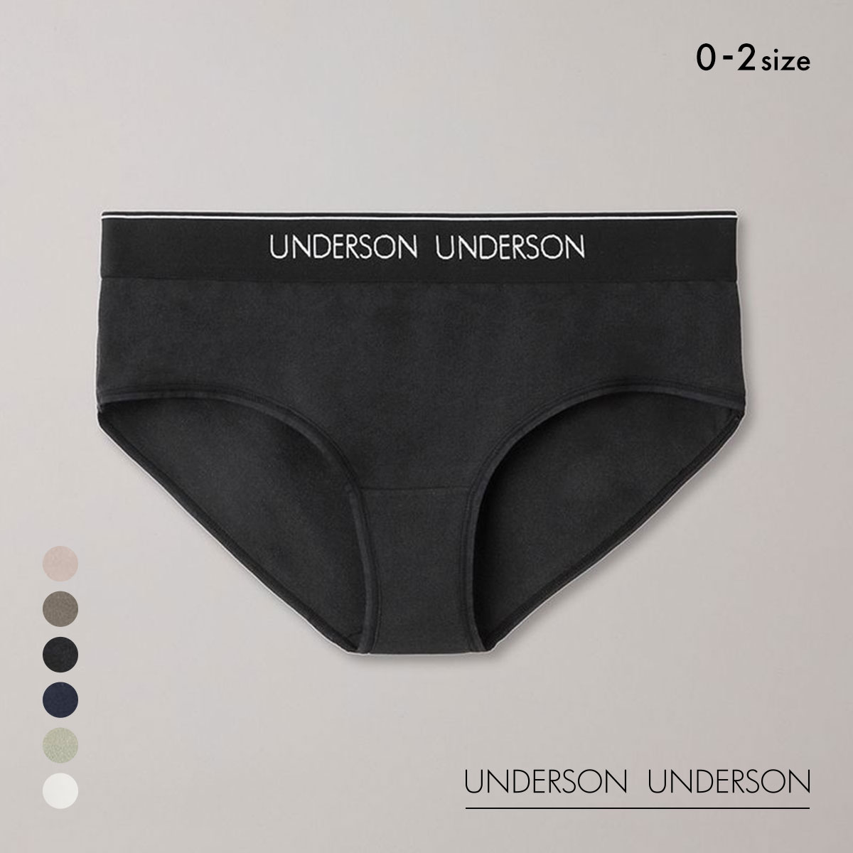 アンダーソンアンダーソン フルヒップショーツ ショーツ UNDERSON UNDERSON(BK-ブラック-0)