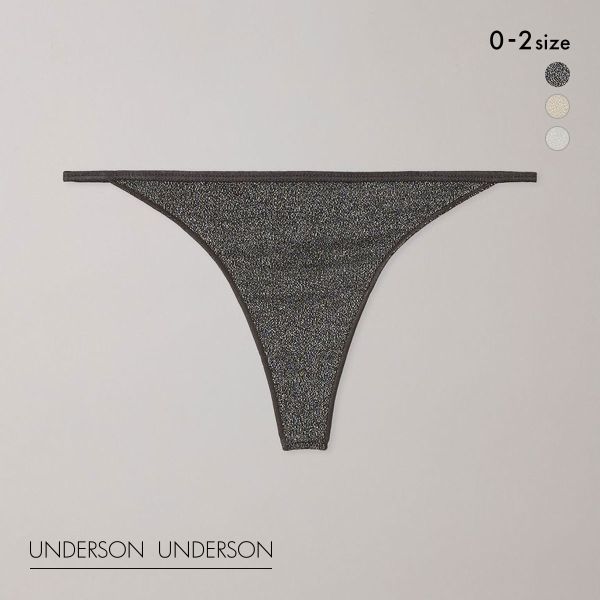 アンダーソンアンダーソン ラメソング ショーツ UNDERSON UNDERSON