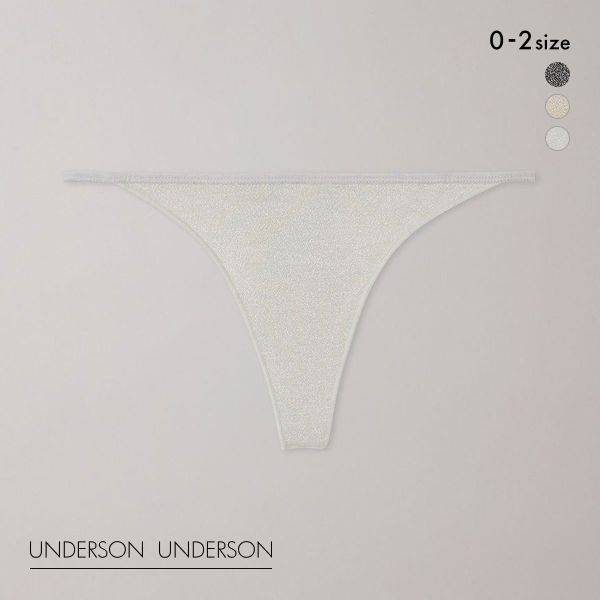 アンダーソンアンダーソン ラメソング ショーツ UNDERSON UNDERSON