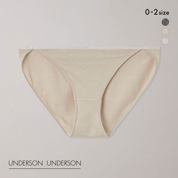アンダーソンアンダーソン ラメショーツ ショーツ UNDERSON UNDERSON