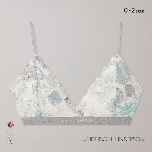 アンダーソンアンダーソン L.Rix Fantasy上野リチ×UNDERSON UNDERSON レースブラ ランジェリー ブラジャー ノンワイヤー ブラレット
