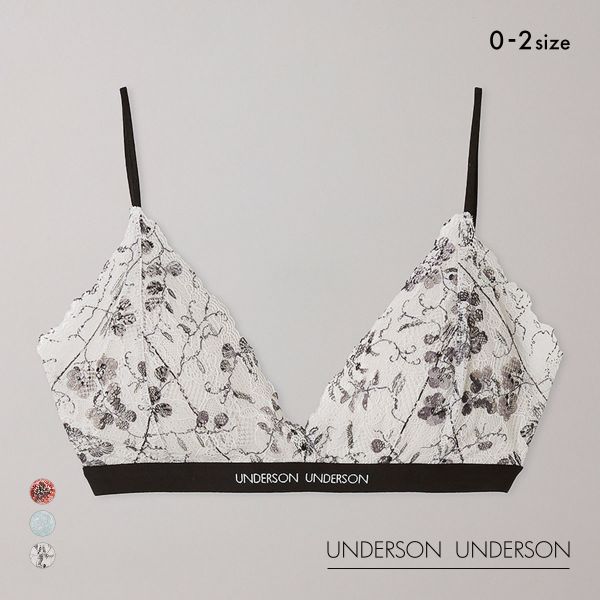 アンダーソンアンダーソン L.Rix Fantasy上野リチ×UNDERSON UNDERSON レースブラ ランジェリー ブラジャー ノンワイヤー ブラレット