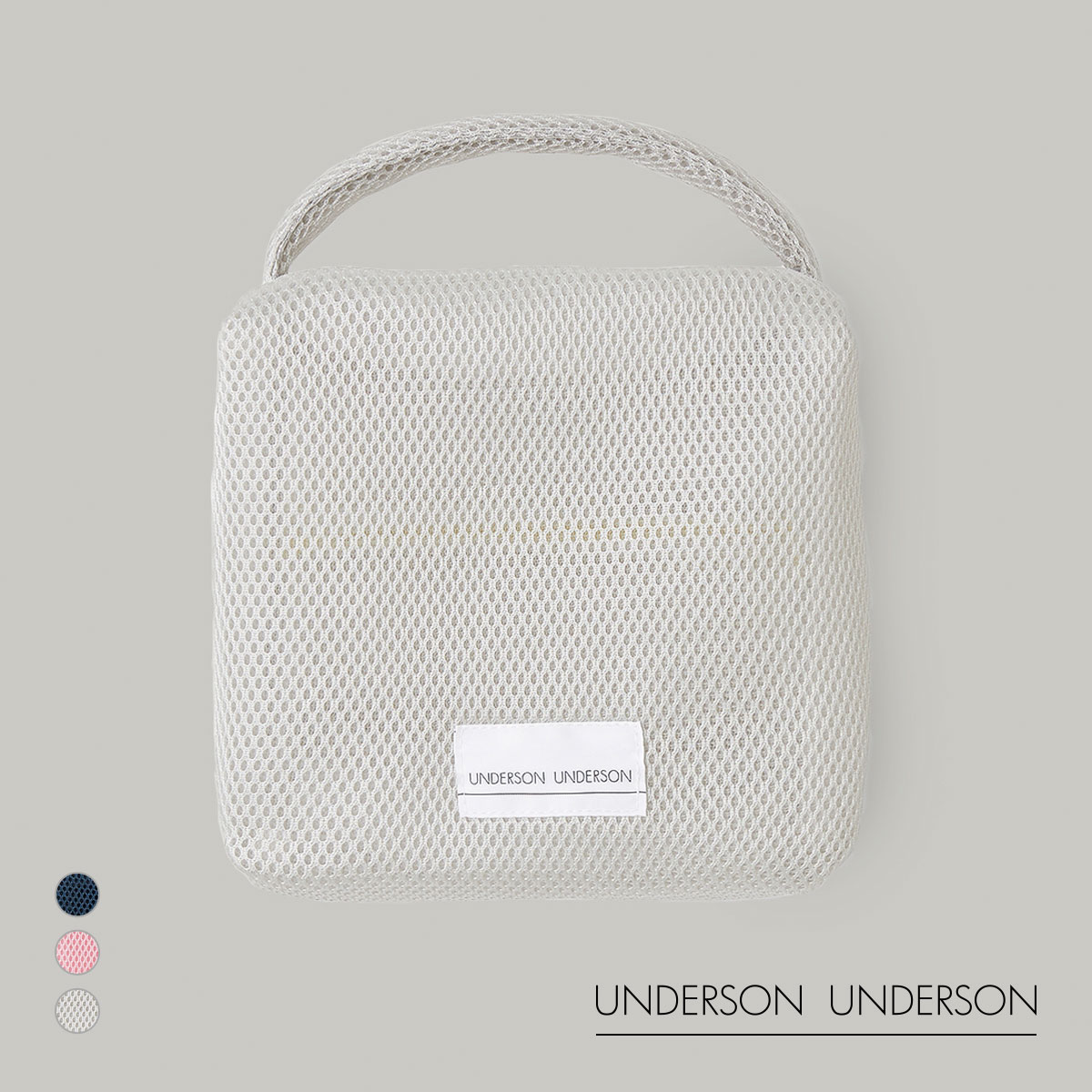 アンダーソンアンダーソン ランドリーBAG UNDERSON UNDERSON(LGY-薄グレー-Free)