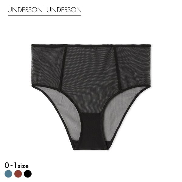 アンダーソンアンダーソン シアーハイウエストショーツ ショーツ UNDERSON UNDERSON