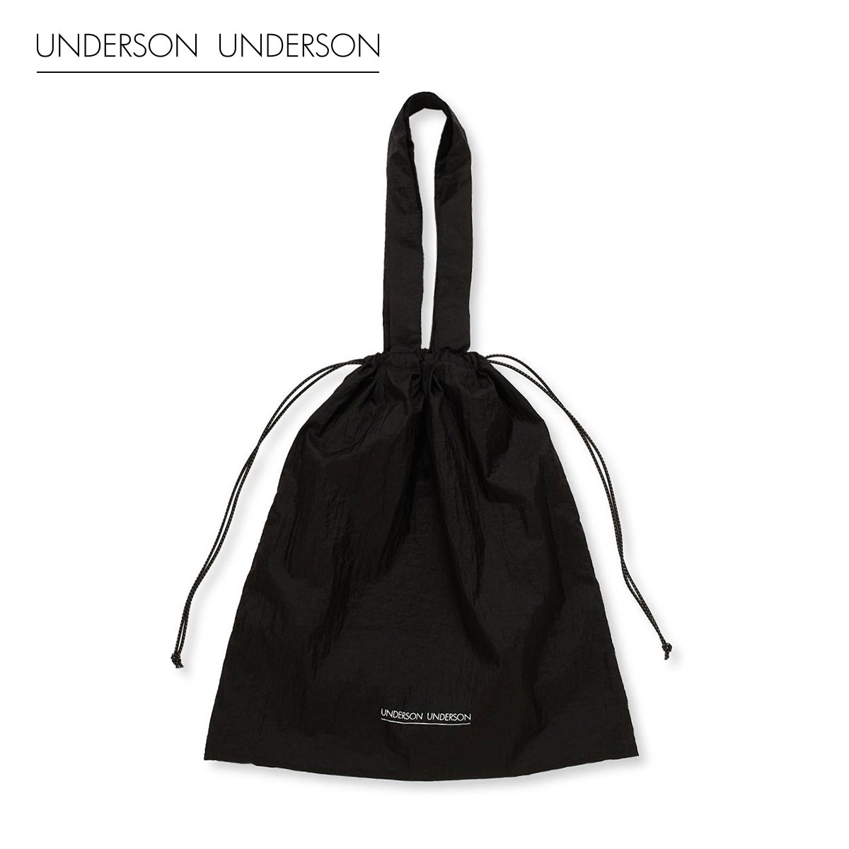 アンダーソンアンダーソン パッカブルトートバック UNDERSON UNDERSON(BK-ブラック-Free)
