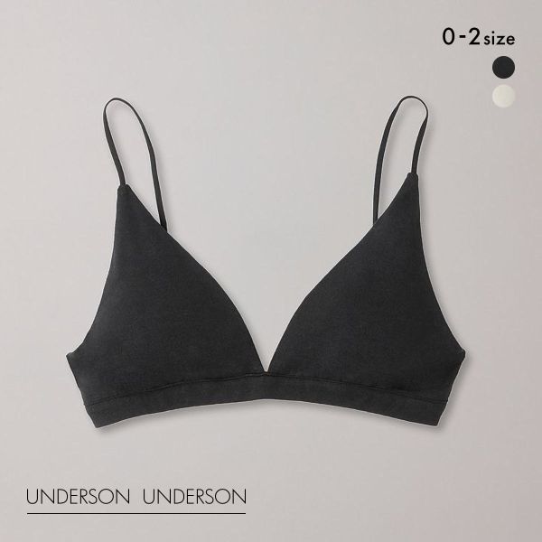 アンダーソンアンダーソン ファッショントライアングルブラ ランジェリー ブラジャー ノンワイヤー ブラレット UNDERSON UNDERSON