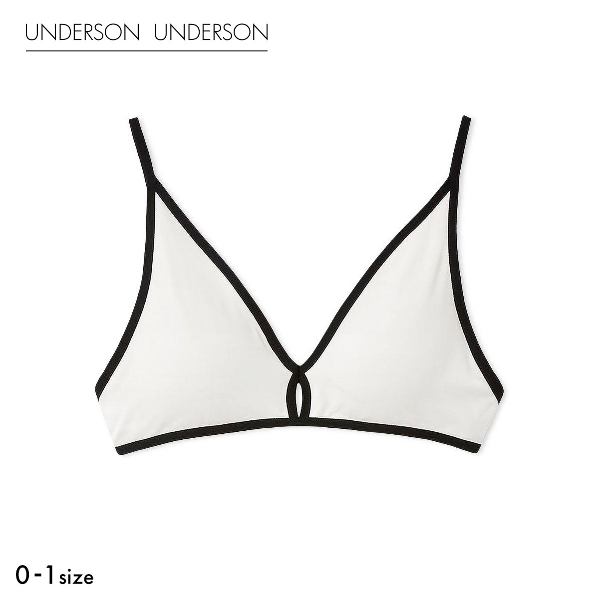 アンダーソンアンダーソン Meltyブラ ノンワイヤー UNDERSON UNDERSON(WH-ホワイト-0)