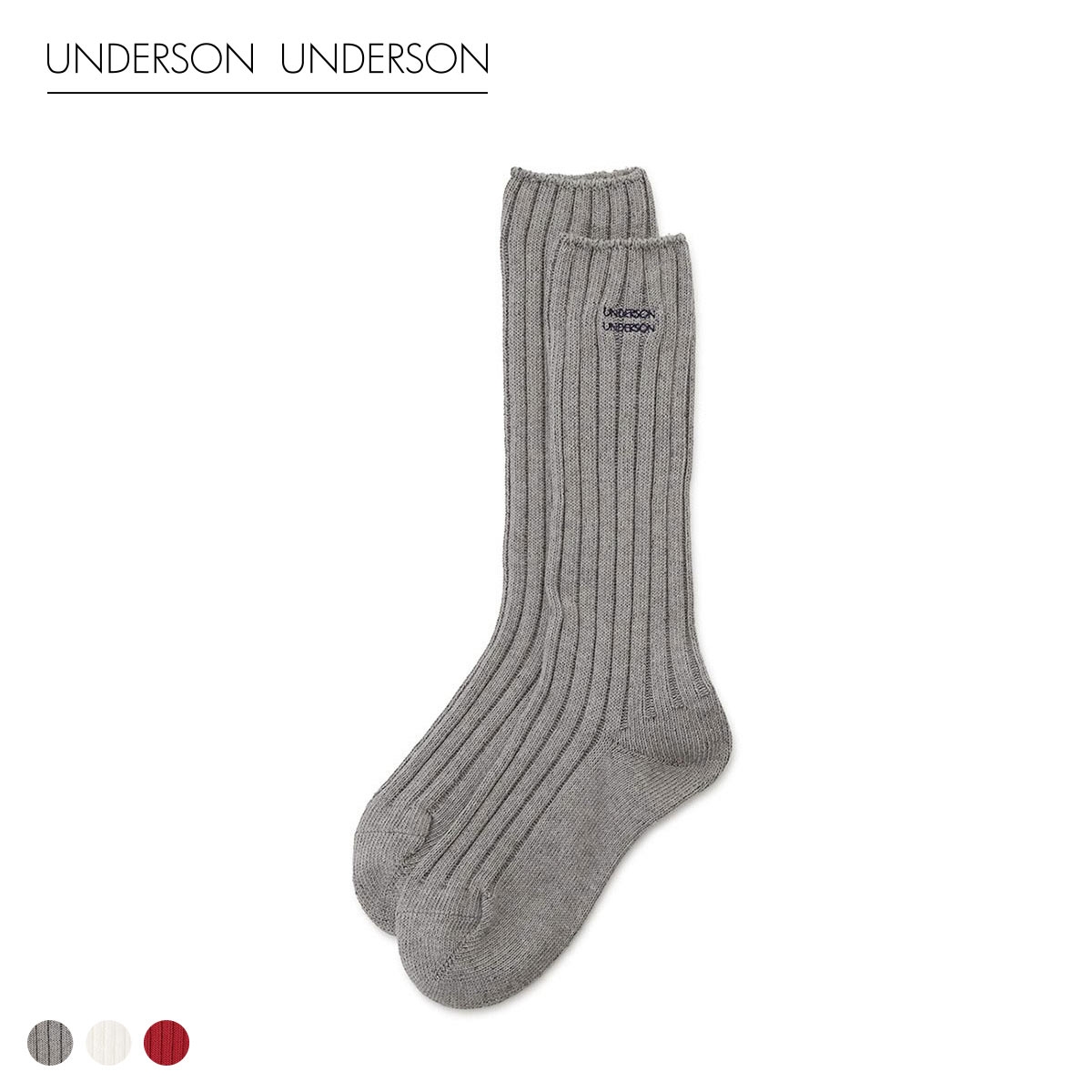 アンダーソンアンダーソン レギュラーソックス UNDERSON UNDERSON ソックス 靴下