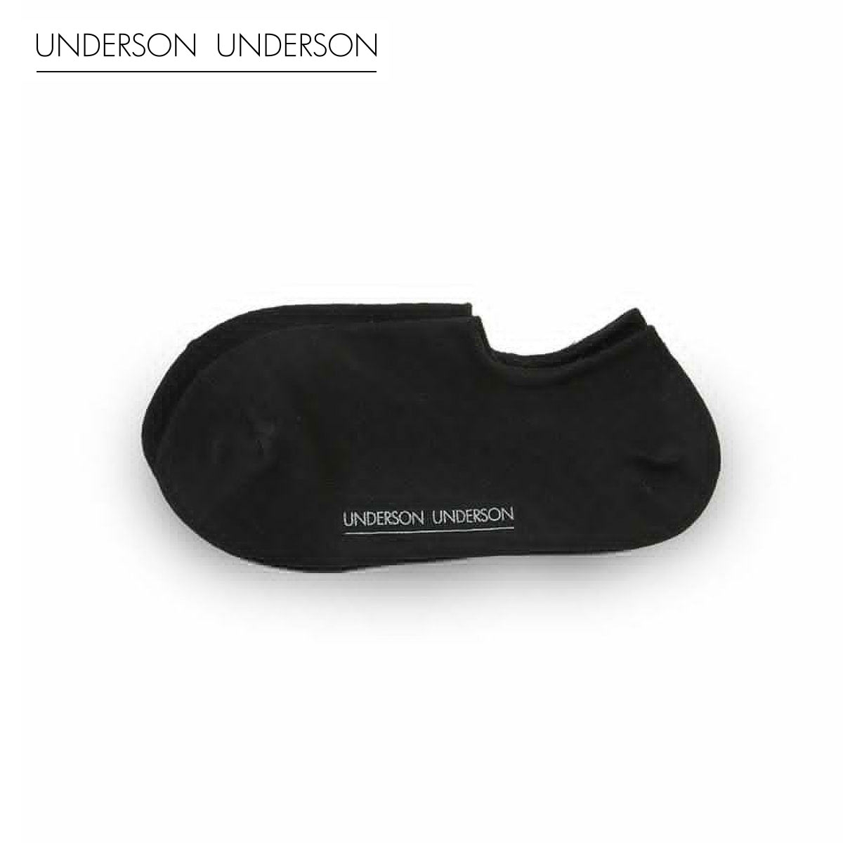 アンダーソンアンダーソン WASHIスニーカーソックス UNDERSON UNDERSON ソックス 靴下(BK-ブラック-Free)