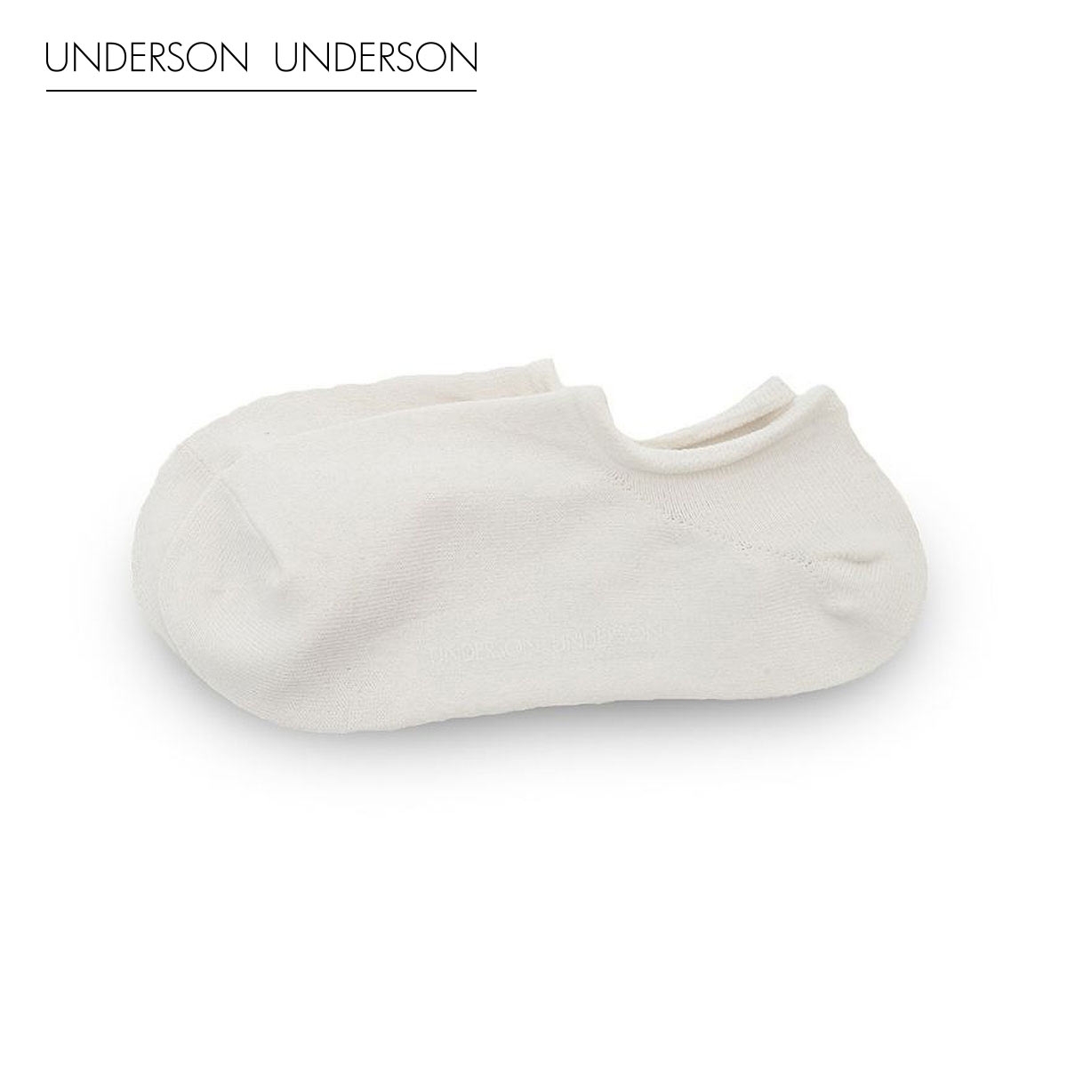 アンダーソンアンダーソン WASHIスニーカーソックス UNDERSON UNDERSON ソックス 靴下(OW-オフホワイト-Free)