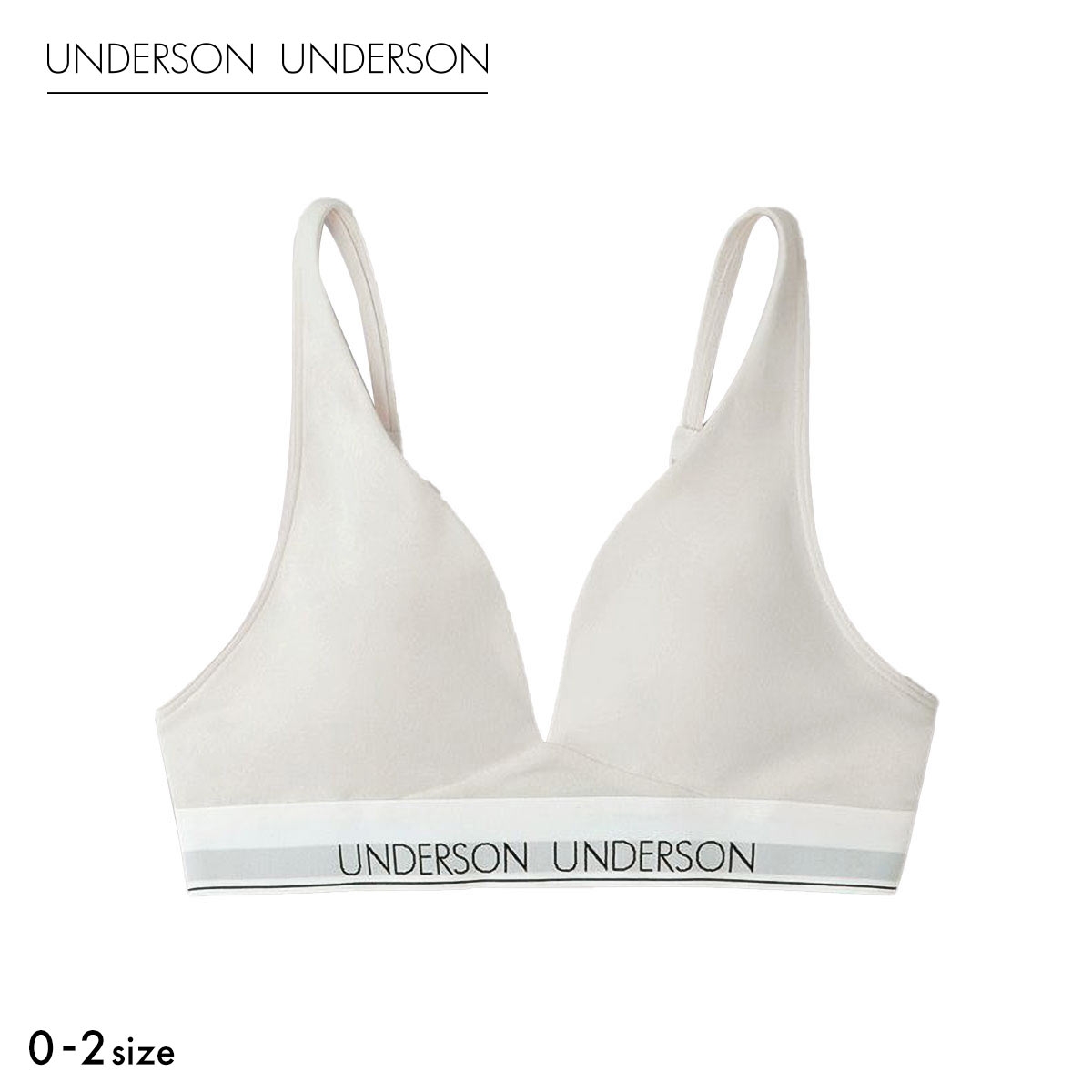 アンダーソンアンダーソン リラックスヘルシーブラ ノンワイヤー ブラジャー UNDERSON UNDERSON(NA-ナチュラル-0)