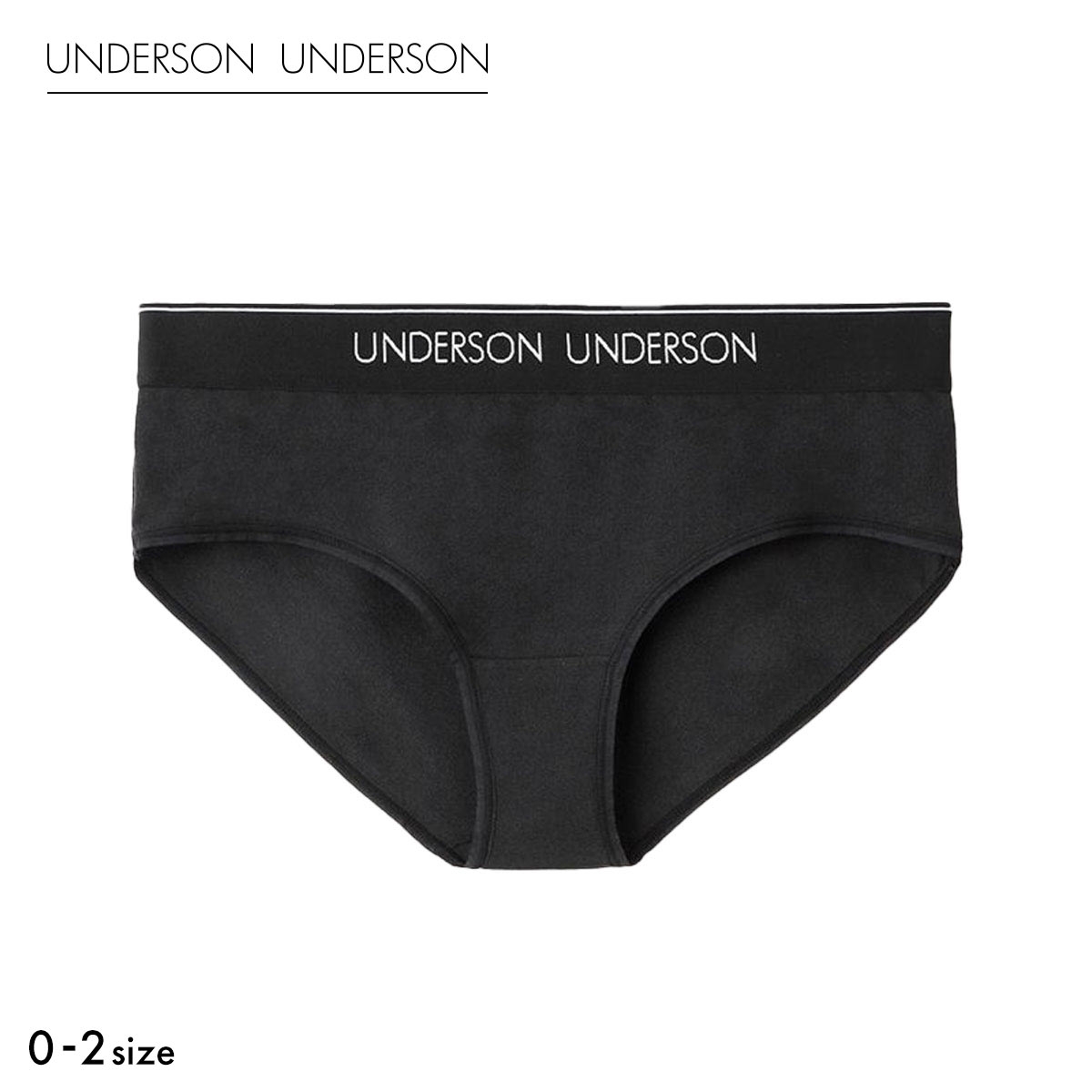 アンダーソンアンダーソン フルヒップショーツ ショーツ UNDERSON UNDERSON(BK-ブラック-0)
