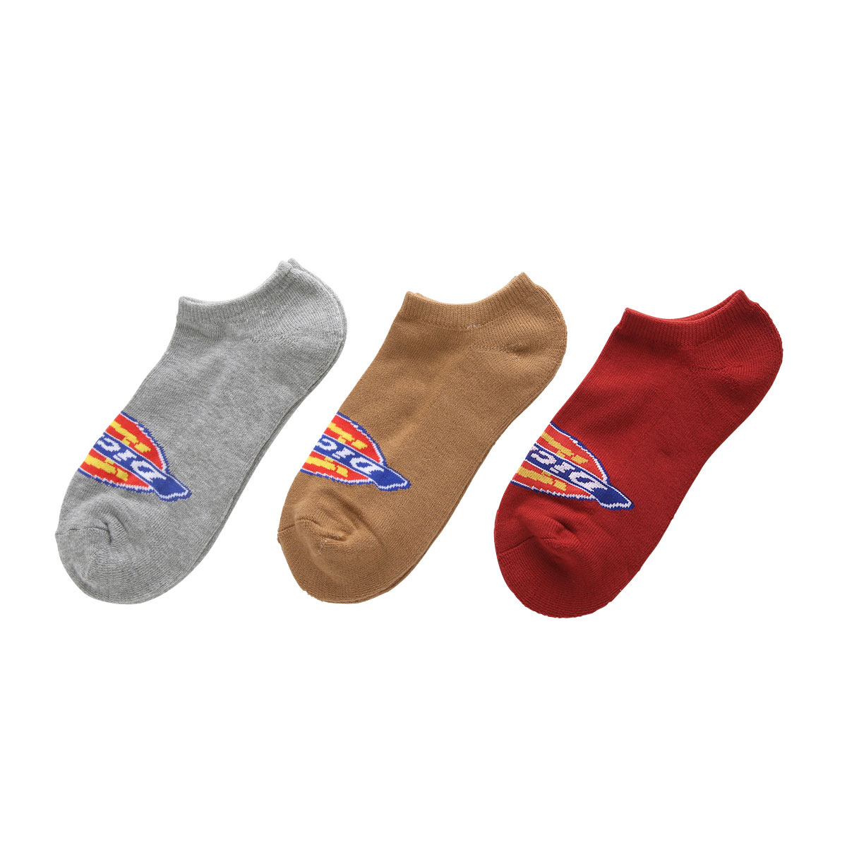ディッキーズ Dickies アンクル丈 3Pソックス 3足組 メンズ(Set1-25-27cm)