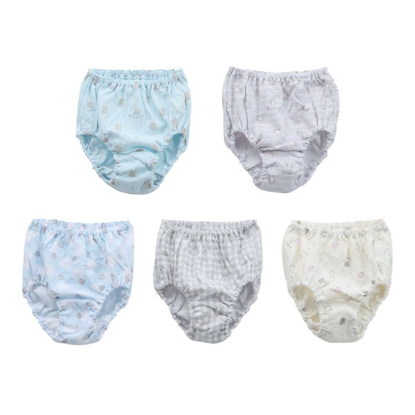 ガロー Garau ショーツ キッズ ジュニア 女の子 5枚セット 綿100％ バラエティ柄 120 130 140 150 160 165